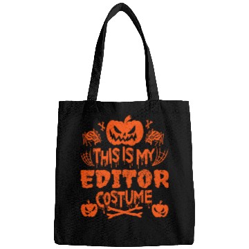Discover This Is My Editor Costume Halloween Bags