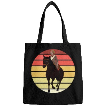 Discover Retro Indigenous Horse Riding Native Pride Native American Bags