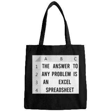 Discover The Answer To Any Problem Is An Excel Spreadsheet Accountant Bags