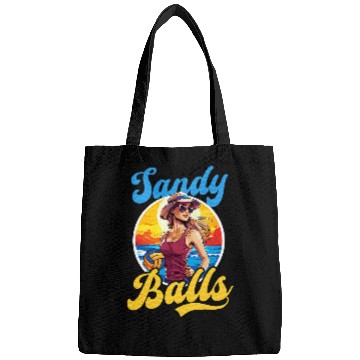 Discover Sandy Balls Design Beach Volleyball Bags