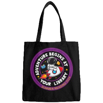 Discover Summer Reading Program 2024 Adventure Begins At Your Library Bags