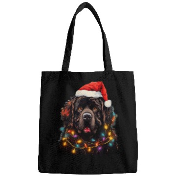 Discover xmass Newfoundland Dog Tangled Christmas Lights 2 Bags