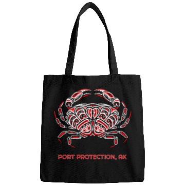 Discover Port Protection Alaska Dungeness Crab Native American Bags
