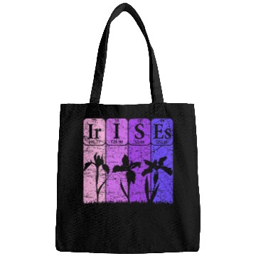 Discover Irises Periodic Table Elements Florist Irises Flowers Lover Bags
