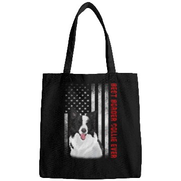 Discover vintages bests Border Collie Ever American Flag Gift Bags