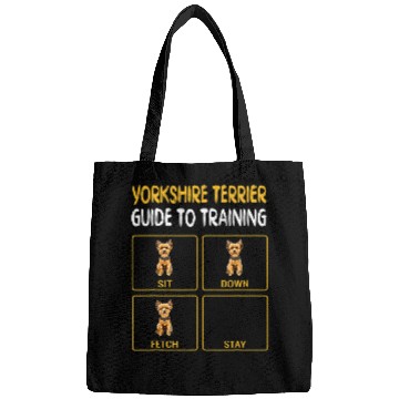 Discover Yorkshire Terrier Dog Training Guide Bags