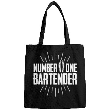 Discover Number One Bartender Bartending Bar Cocktail Lover Bags