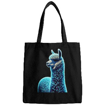 Discover Alpaca Funny Computer Binary Code Programmer Developer Geek Bags