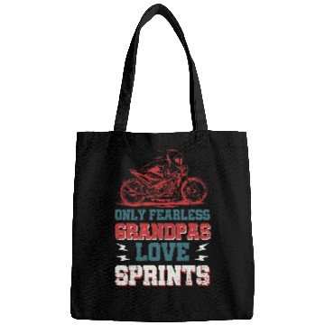 Discover Only Fearless Grandpas Love Sprints Drag Racing Bags