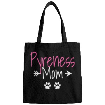 Discover Womens Pyrenees Mom Funny Great Pyrenees Dog Lover Bags