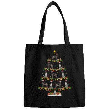 Discover xmass Lighting German Shorthaired Pointer Christmas Tree Bags