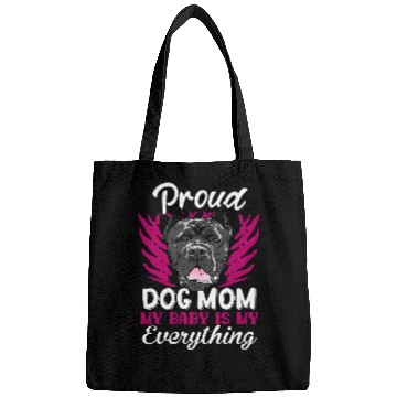 Discover Proud Cane Corso Dog Mom Gift for Women Bags