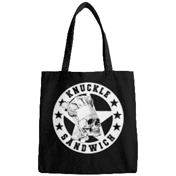 Discover Knuckle Sandwich Skull Chef Vector Bags