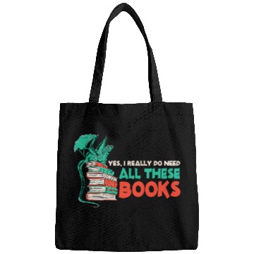 Discover Reading Dragon For Librarian Reader Bookworm Bags