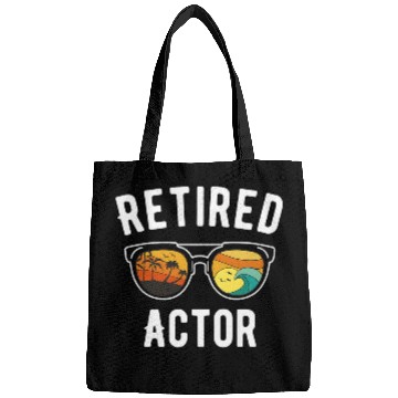 Discover Retirement Actor Hollywood icon on vacation Bags