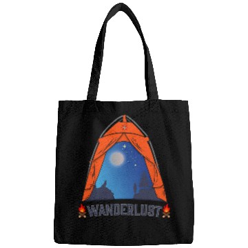 Discover Wanderlust For Tent Camping Buddies Explore Funny Camping Bags