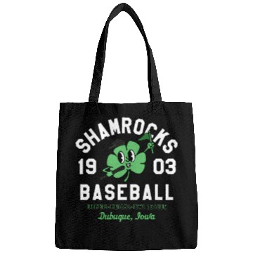 Discover vintages Dubuque Iowa Shamrocks Defunct Historical Baseball Bags
