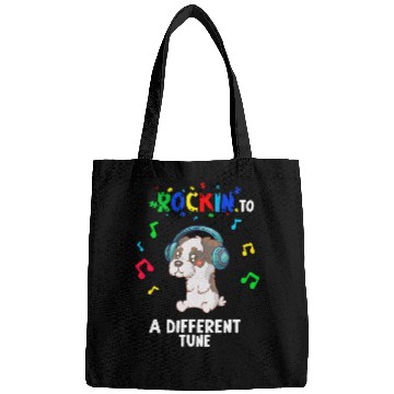 Discover Rockin to a Different Tune Autism Warrior 21 Bags