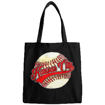 Discover vintages Kansas Cityscape Funny Baseball Lover Player Bags