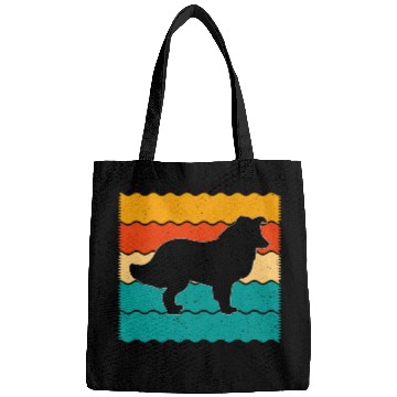 Discover Rough Collie Retro vintages 70s 80s Style Bags