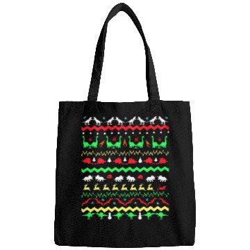 Discover Ugly Christmas Dinosaur Bags