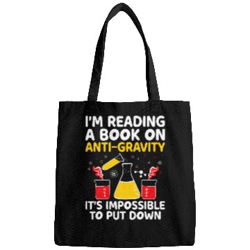 Discover AntiGravity Book I Cant Put It Down Funny Physics Teacher Bags