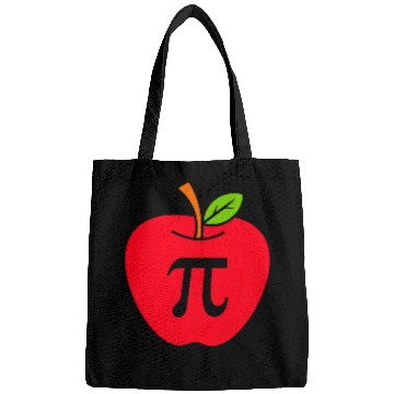 Discover Apple Pi Day Math Lover Math Student Teacher Gift Funny Bags