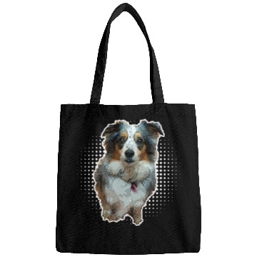 Discover Mini Aussie Australian Shepherd Blue Merle Bags