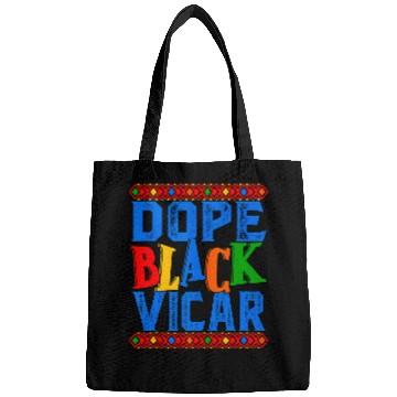 Discover Dope Black Vicar African American Tank Top Bags