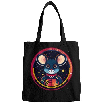 Discover Mouse in Space Cute Galaxy Astronaut Animals Bags