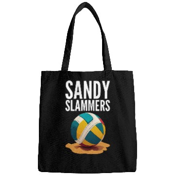 Discover Sandy Slammers as a Funny Beach Volleyball Bags