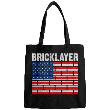 Discover Patriotic Bricklayer Job Bricks Construction Mortar Mason Bags