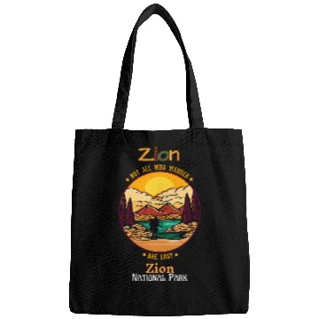Discover Zion National Park Hiking Camping Souvenir Women Men Kids Bags