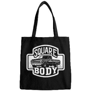 Discover Old Lifted Truck Driver Square Body Bags
