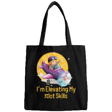 Discover Funny Happy Pi Day Math Nerd Future Pilot 314 Number Symbol Bags