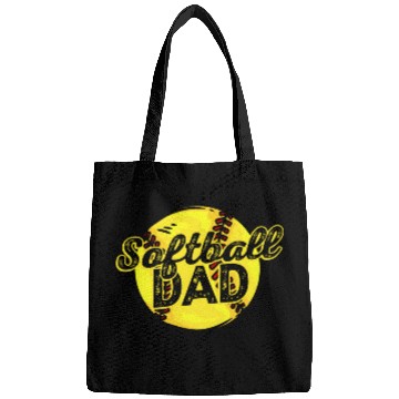 Discover Softball Dad Daddy Father Fathers Day Bags