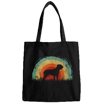 Discover Retro Cane Corso vintages Rainbow Dog Men Women Bags