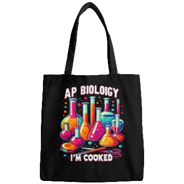 Discover AP Biology Im Cooked High School Student AP Bio Class 3 Bags