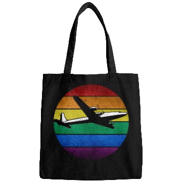 Discover Retro Plane Flight Pilot Bags