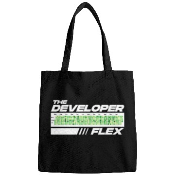 Discover Developer Flex Programmer Humor Coding Jokes Funny Developer Bags