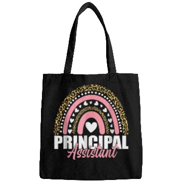 Discover Assistant Principal Rainbow Funny Job Title School Worker 7 Bags