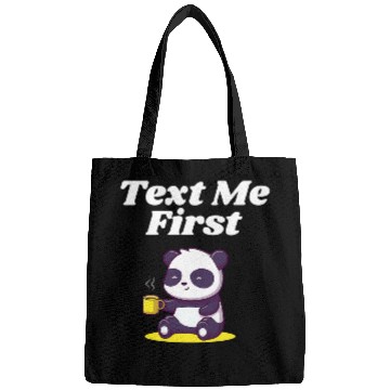 Discover Text Me First Introvert Boss Antisocial Manager Funny Rules 4 Bags