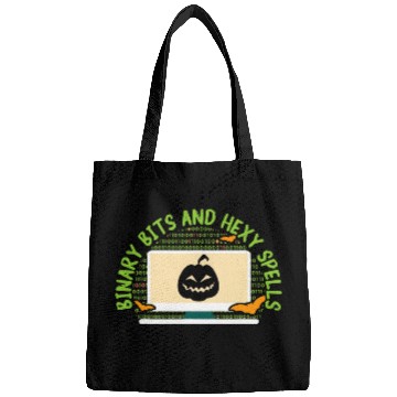 Discover Binary Bats and Hexy Spells Spooky Programmer Halloween 1 Bags