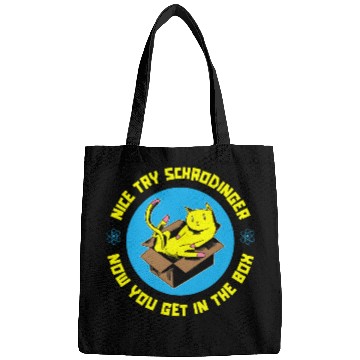 Discover Physicist Science Scientist Quantum Physics Bags