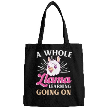 Discover Funny School Learning Llama Pun Teacher Student Joke Bags
