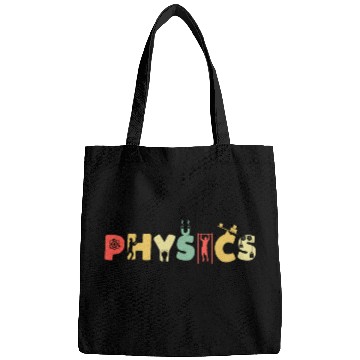 Discover Retro Science Subject Professor Scientist vintages Physics Bags