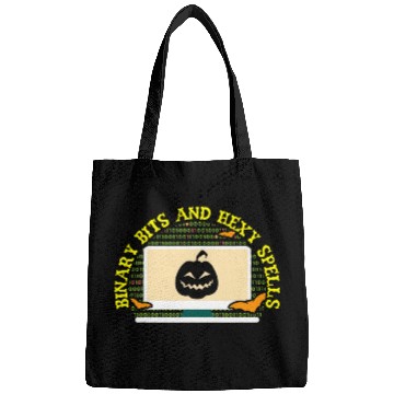 Discover Binary Bats and Hexy Spells Spooky Programmer Halloween Bags