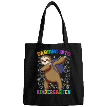Discover Funny Sloth Into Kindergarten Student Back To School Bags