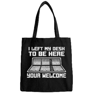 Discover Audio engineer Sound guy Music producer Bags
