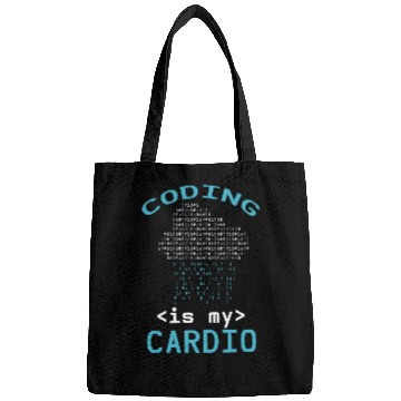 Discover Binary Coding Programmer Coding Is My Cardio Binary Code Bags